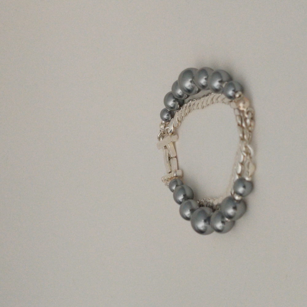 Napier beaded link bracelet